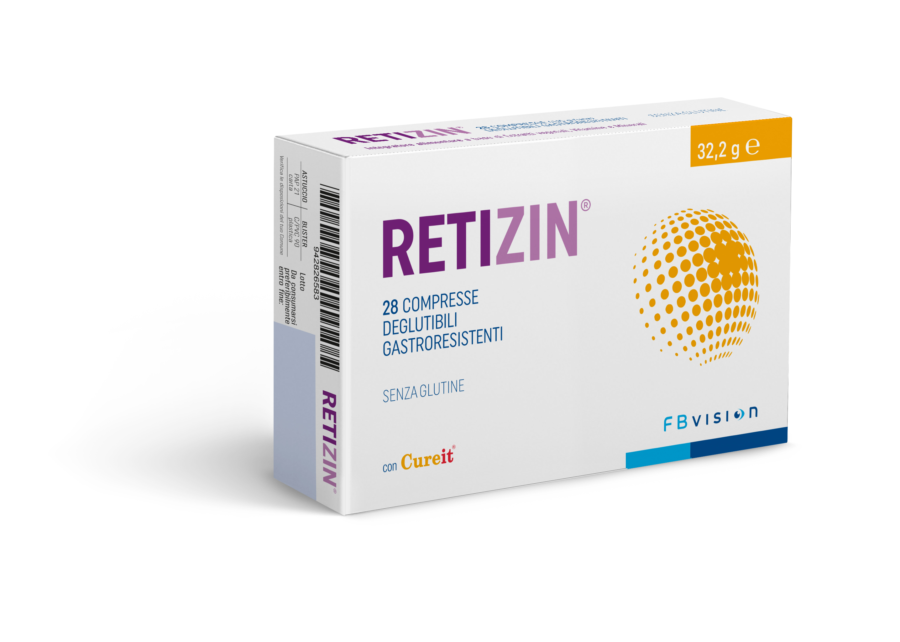Retizin Integratore per la retina 28 compresse